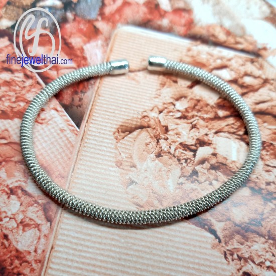 กำไลสาน-งานสุวัน-กำไลเงินแท้-finejewelthai-G305100