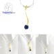 จี้ไพลิน-จี้พลอย-จี้เงิน-พลอยประจำเดือน-P1057bl