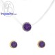 จี้อะเมทิสต์-จี้-จี้เงินแท้-อะเมทิสต์-พลอยประจำเดือนเกิด-Finejewelthai-P1085amt00e
