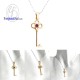 จี้ทับทิม-เงินแท้-จีั้ลูกกุญแจ-จี้พลอย-พลอยประจำเดือนเกิด-P1105rb
