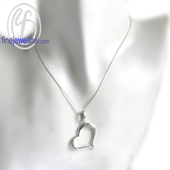 จี้เงินแท้-จี้หัวใจแห่งรัก-เงินแท้-P111600