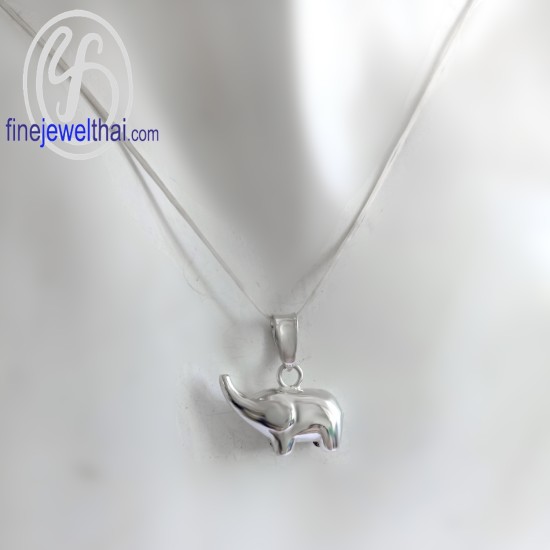 จี้ช้าง-จี้เงินแท้-เงินแท้-P114900