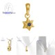 จี้ไพลิน-จี้เงิน-ไพลินแท้-พลอยประจำเดือนเกิด-Finejewelthai-P1156bl00