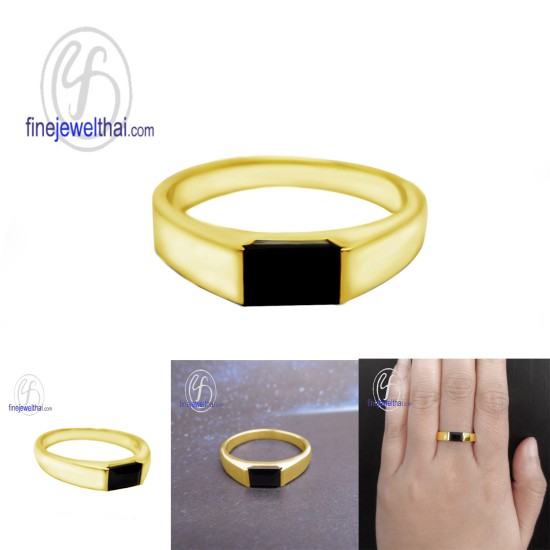 แหวนนิล-แหวนเงิน-นิลแท้-แหวนประจำเดือนเกิด-R1004on