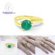แหวนมรกต-แหวนเงิน-แหวนพลอยแท้-แหวนประจำเดือนเกิด-R1016em