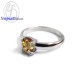 แหวนซิทริน-แหวนเงิน-แหวนพลอยแท้-แหวนประจำเดือนเกิด-R1039ct