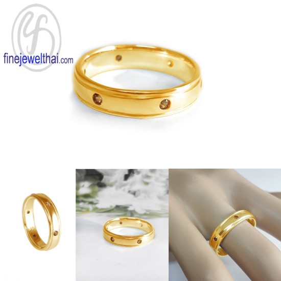 แหวนซิทริน-แหวนเงิน-แหวนพลอยแท้-แหวนประจำเดือนเกิด-R1087ct