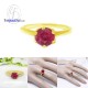 แหวนทับทิม-แหวนเงิน-แหวนพลอย-ทับทิมแท้-R1130rb