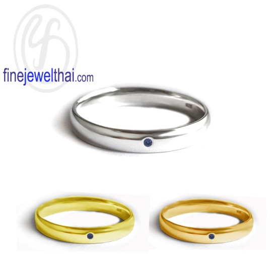 แหวนไพลิน-แหวนเงิน-แหวนพลอย-ไพลินแท้-R3068bl