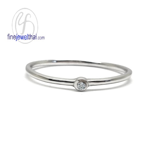 แหวนเพชร-แหวนเงิน-เพชร-เงินแท้925-แหวนหมั้น-แหวนแต่งงาน-R1362cz-